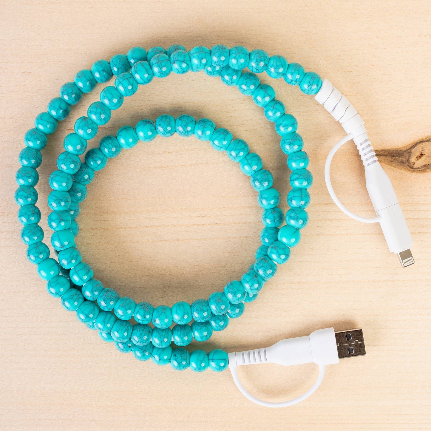 4-in-1 Beaded Charging Cable 