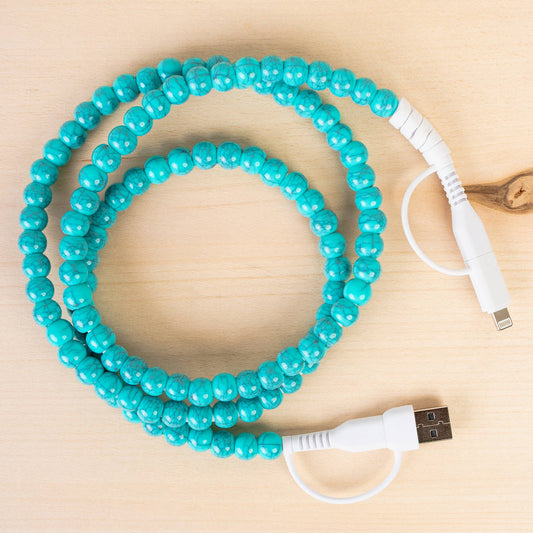 4-in-1 Beaded Charging Cable