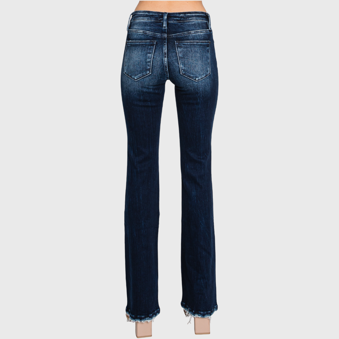 Petra DK MID RISE STRETCH CLASSIC BOOTCUT JEANS