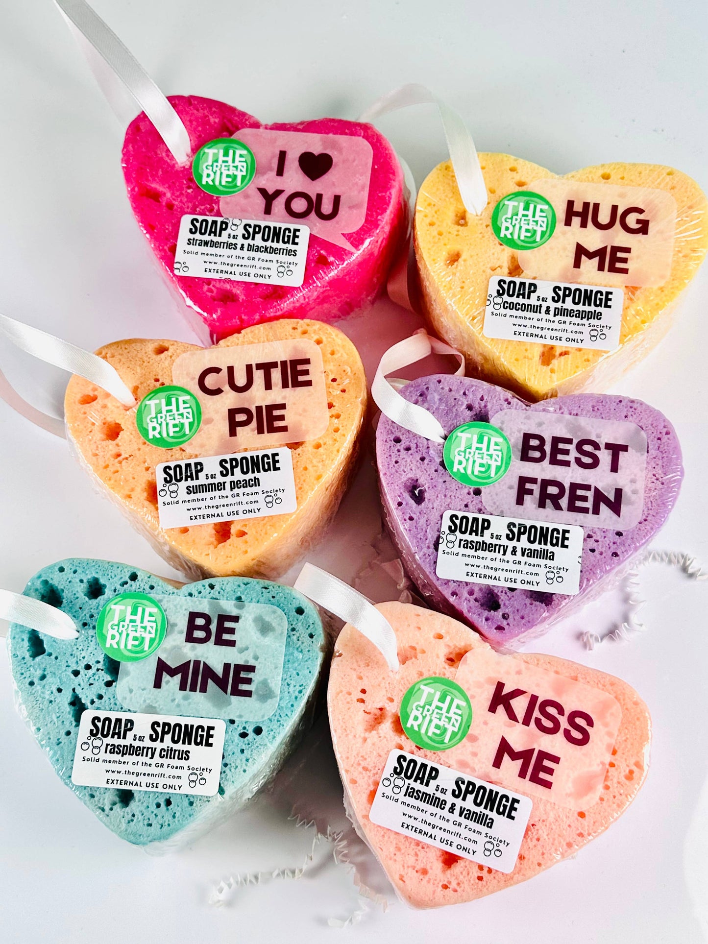 Valentine Bubble Sponge, Seasonal