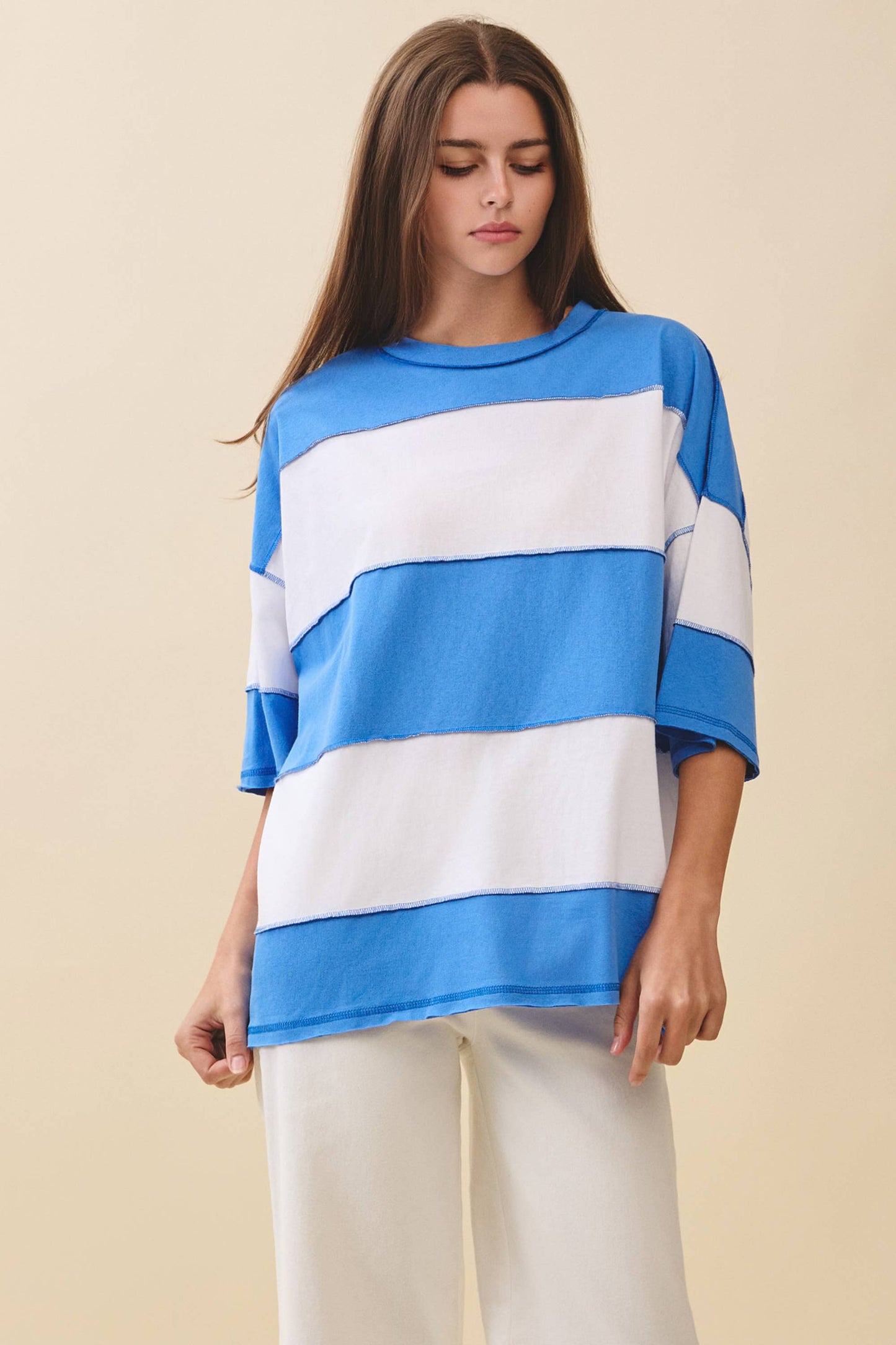 Polly Color Block Top
