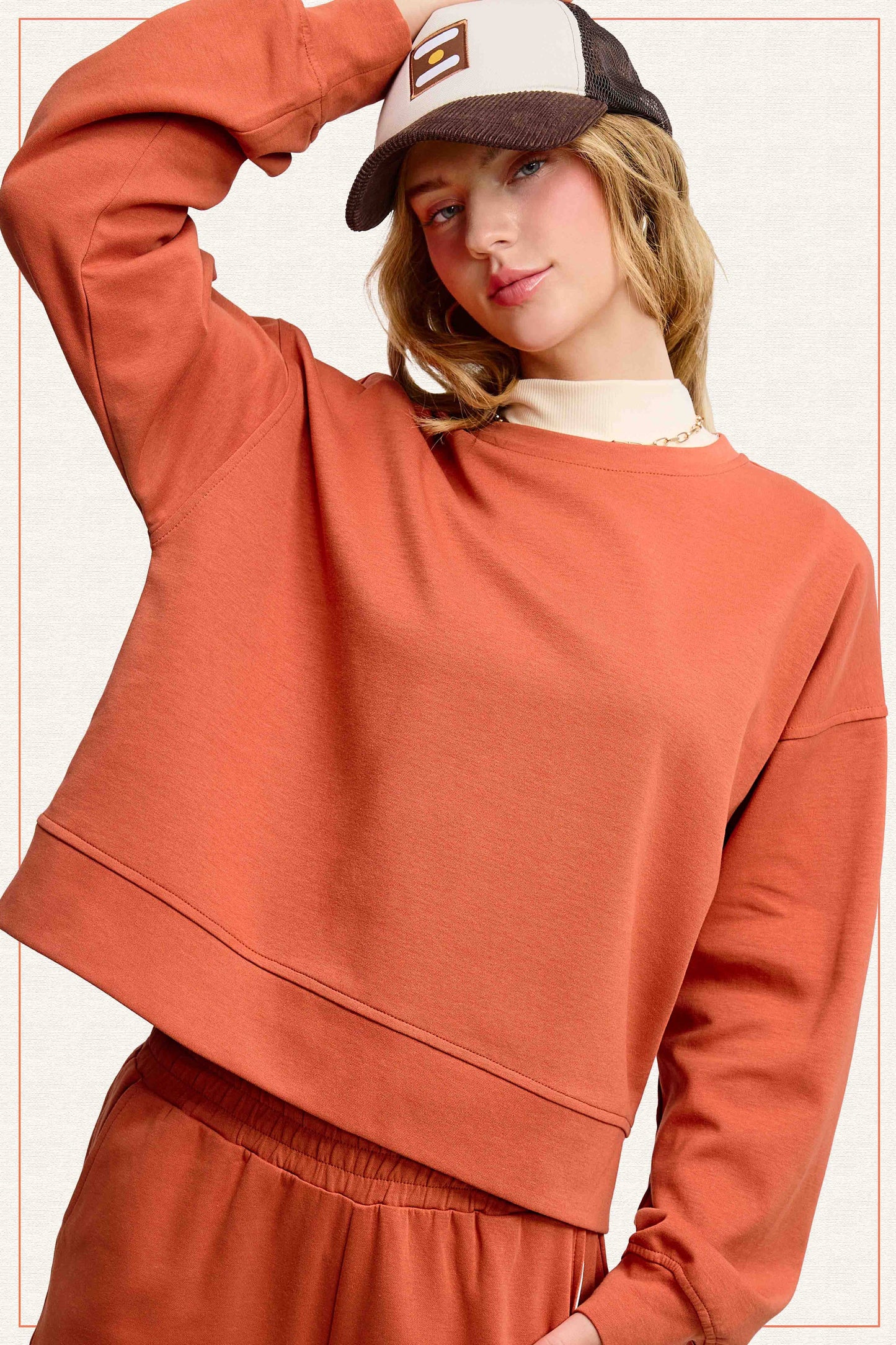 Comfy Loose Fit Sporty Everyday Activewear Set