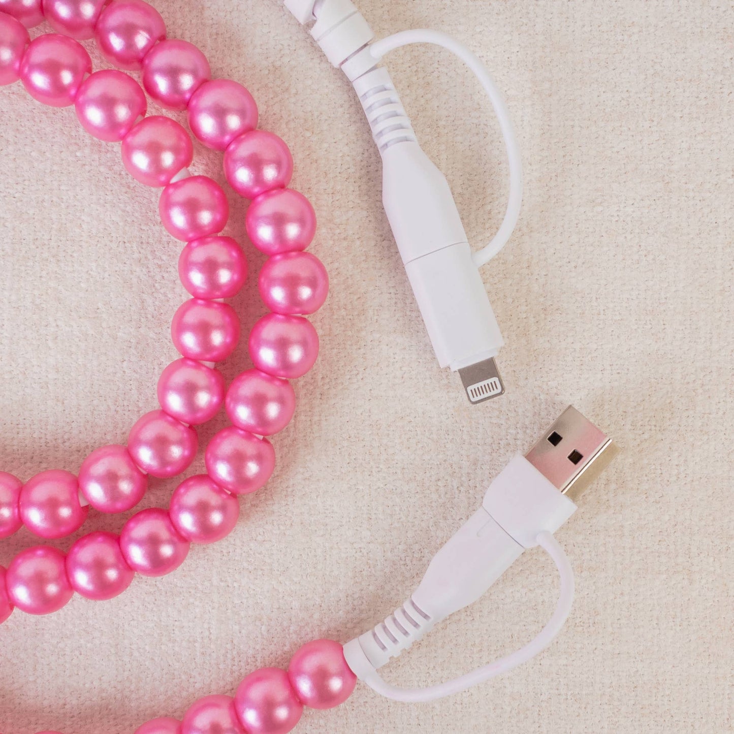 4-in-1 Beaded Charging Cable