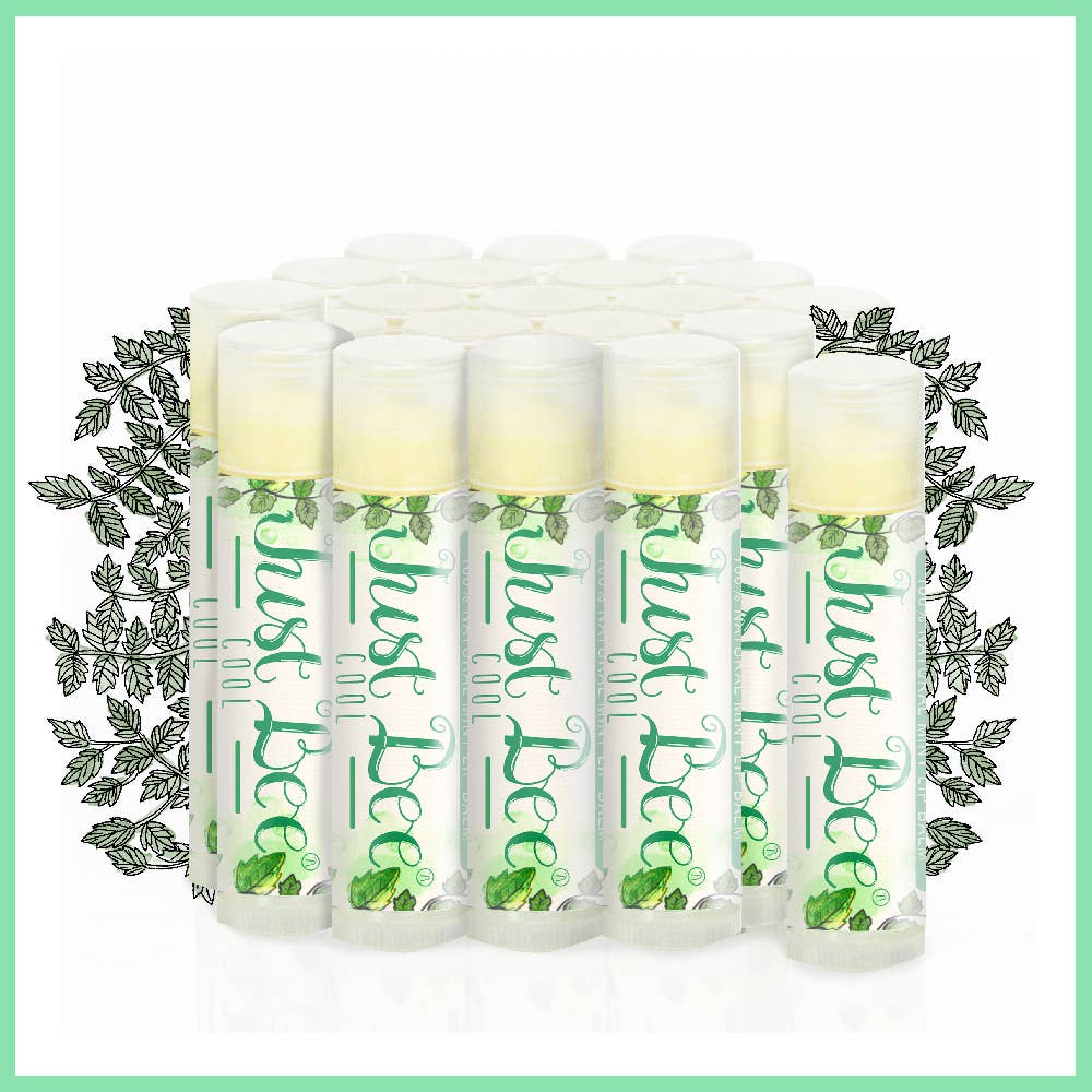 Just Bee Cool Lip Balm - Mint Refill