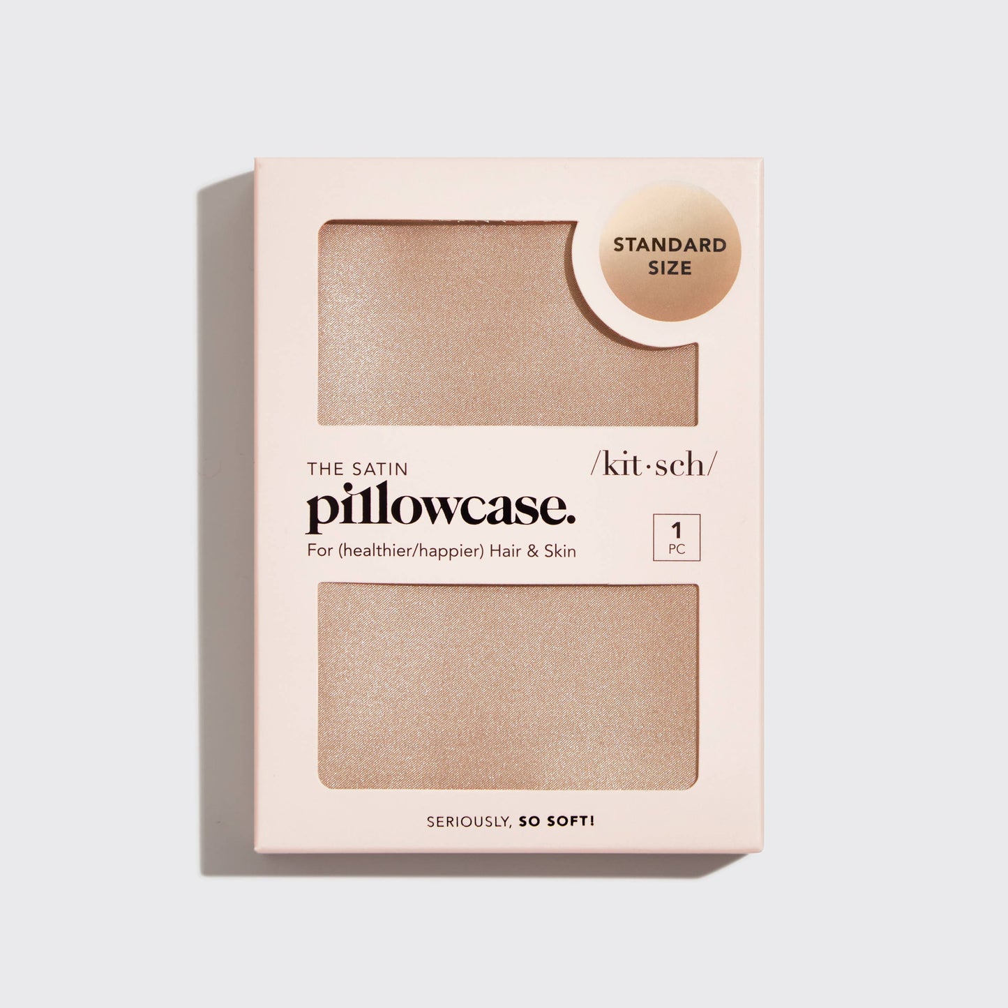 Satin Pillowcase Standard - Champagne