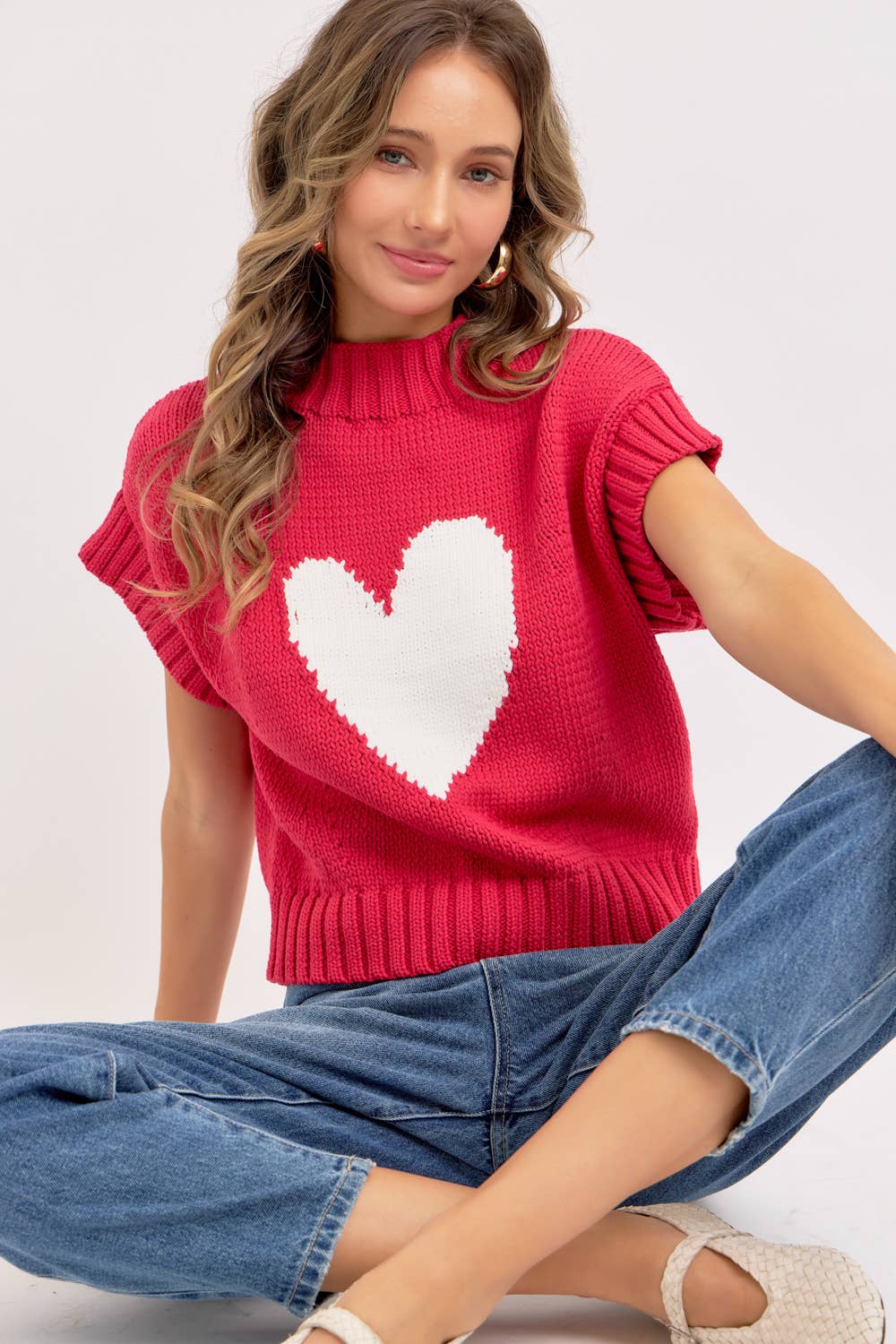 HEART SWEATER VALENTINE