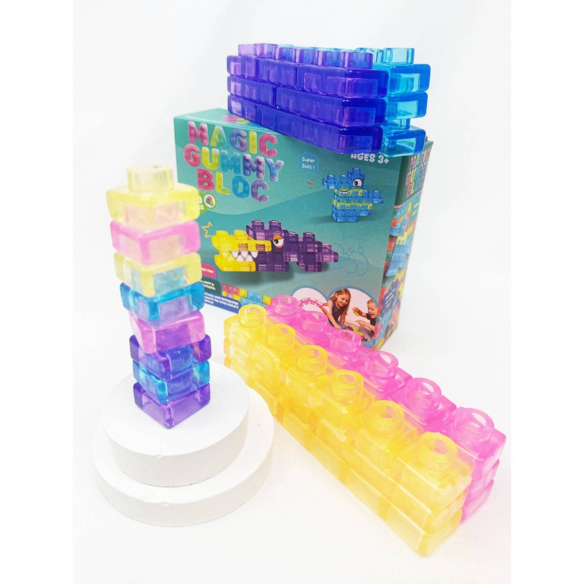 Squishy Gummy Building Blocks