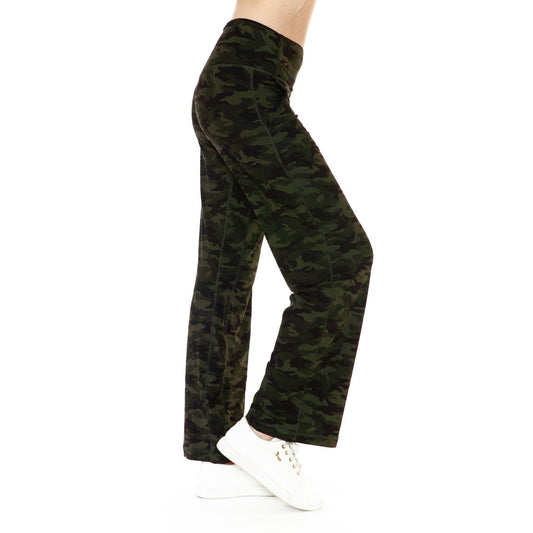 Wide Leg Activewear Pants