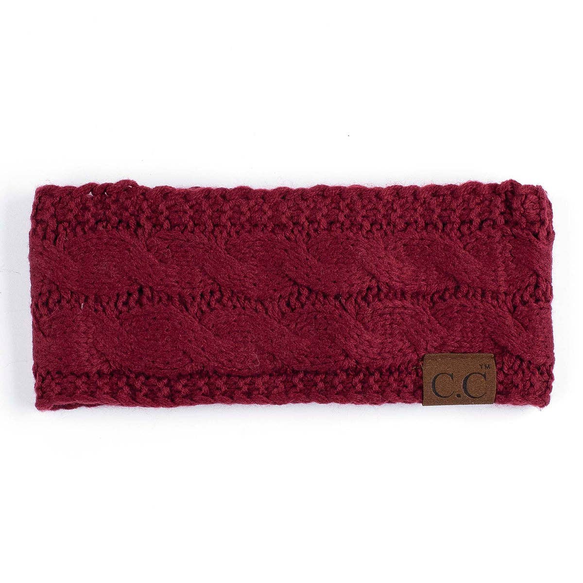 CC Cable Knit Lined Headwrap