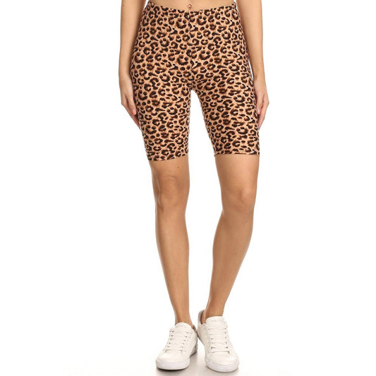 Buttery Soft Print Bike Shorts