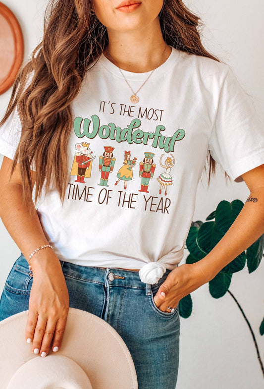Most Wonderful Time Of The Year Nutcracker - Christmas Graphic Tee