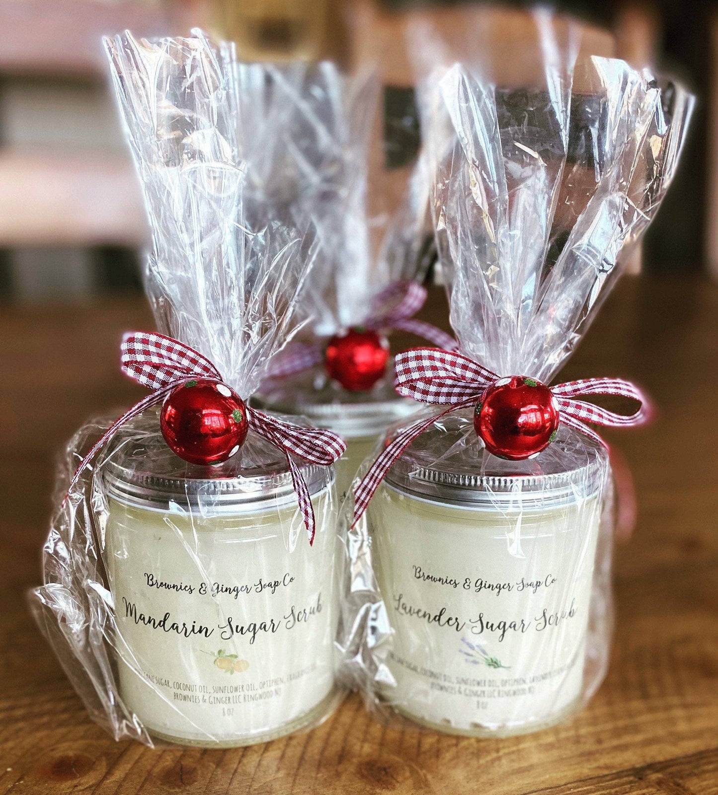 Christmas gift, Sugar scrub, gift for her, teacher christmas