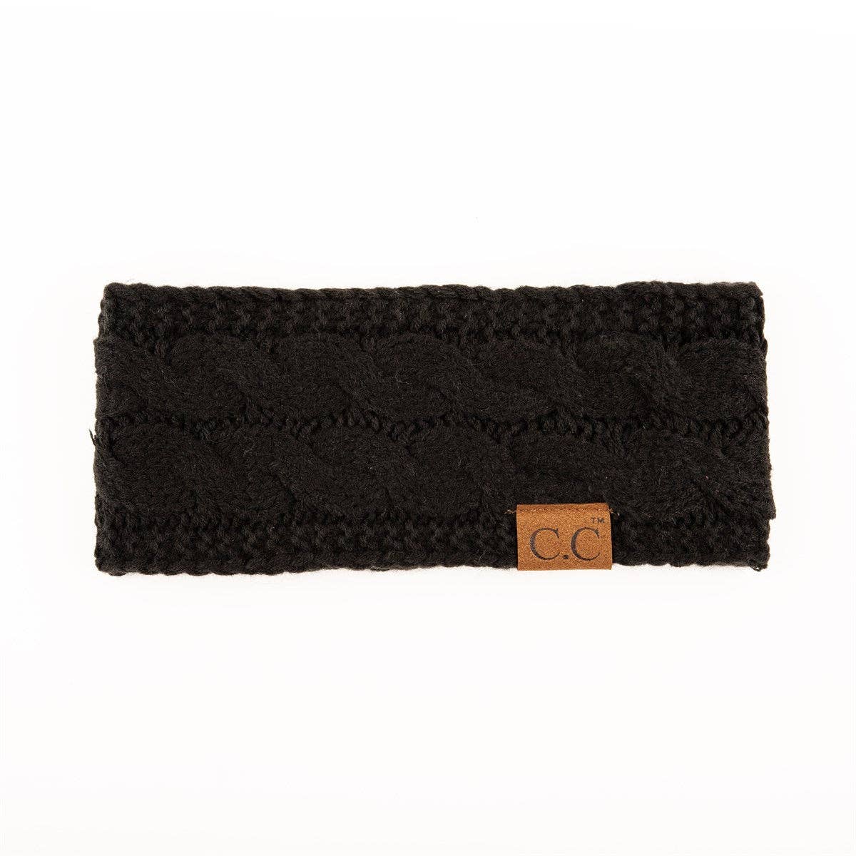 CC Cable Knit Lined Headwrap