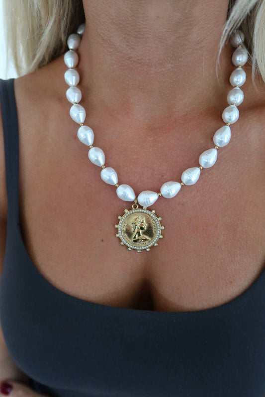 GIA COIN NECKLACE