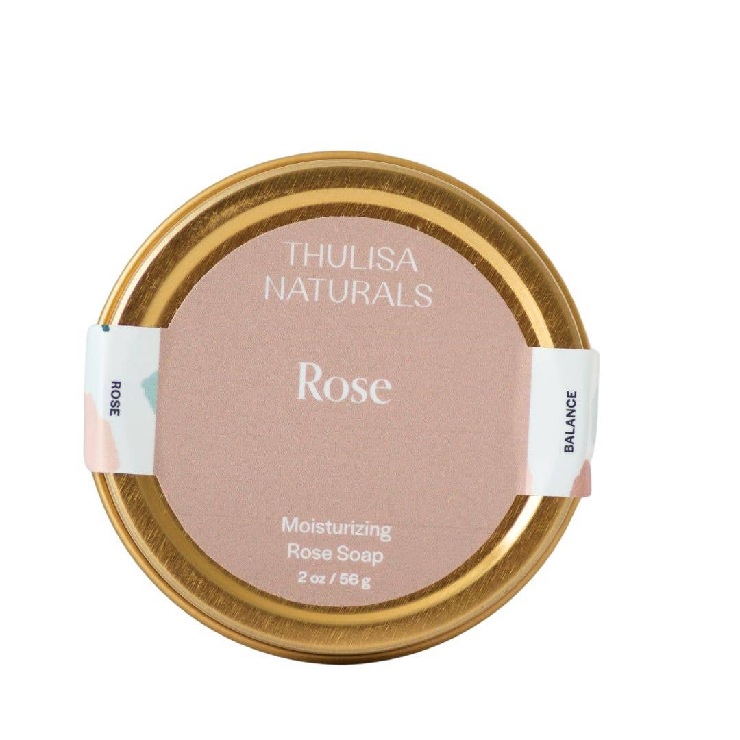 Rose Hand and Body Travel Soap | Vegan Eco-Friendly
