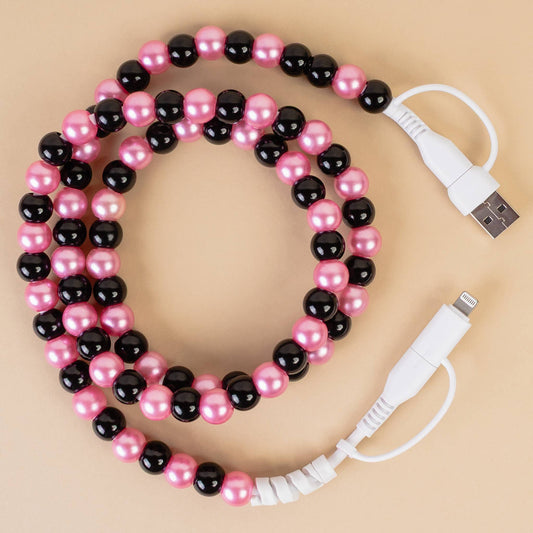 4-in-1 Beaded Charging Cable