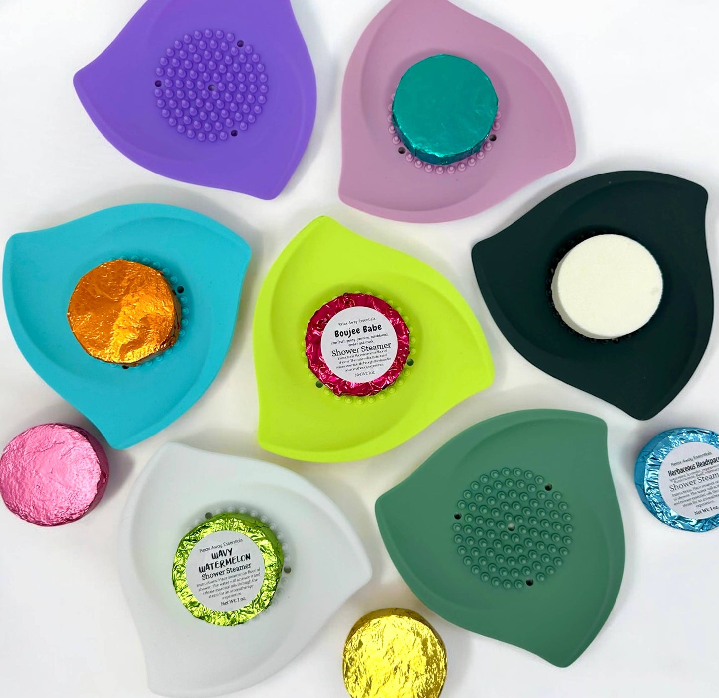 Shower Steamer Tray - Silicone Soap Tray