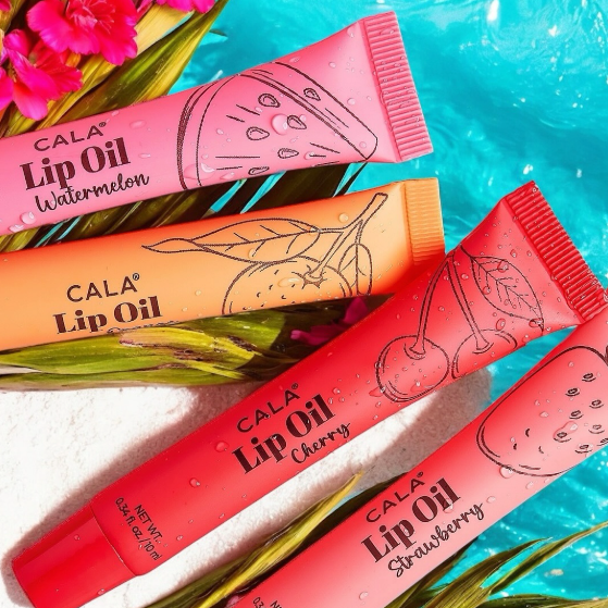 CALA Lip Fruity Smoothies Lip Oils (Pack of 4)