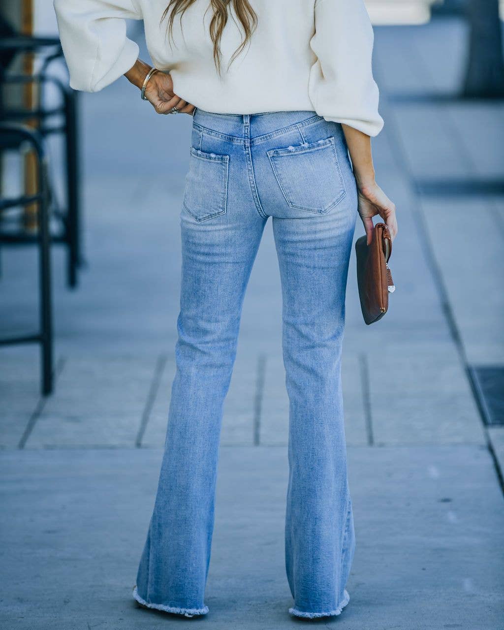 2025 Trendy Flared Jeans Hottest Bestseller