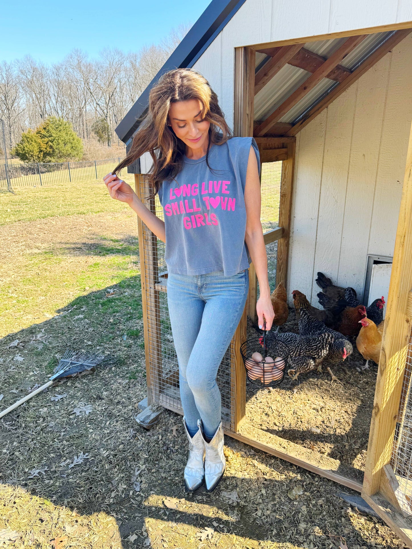 Long Live Small Town Girls Tank