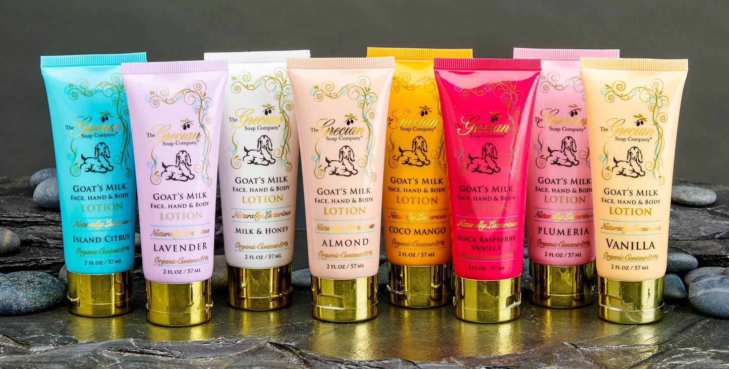 Organic Beauty Hydrating Natural Goat Milk Lotion Tubes