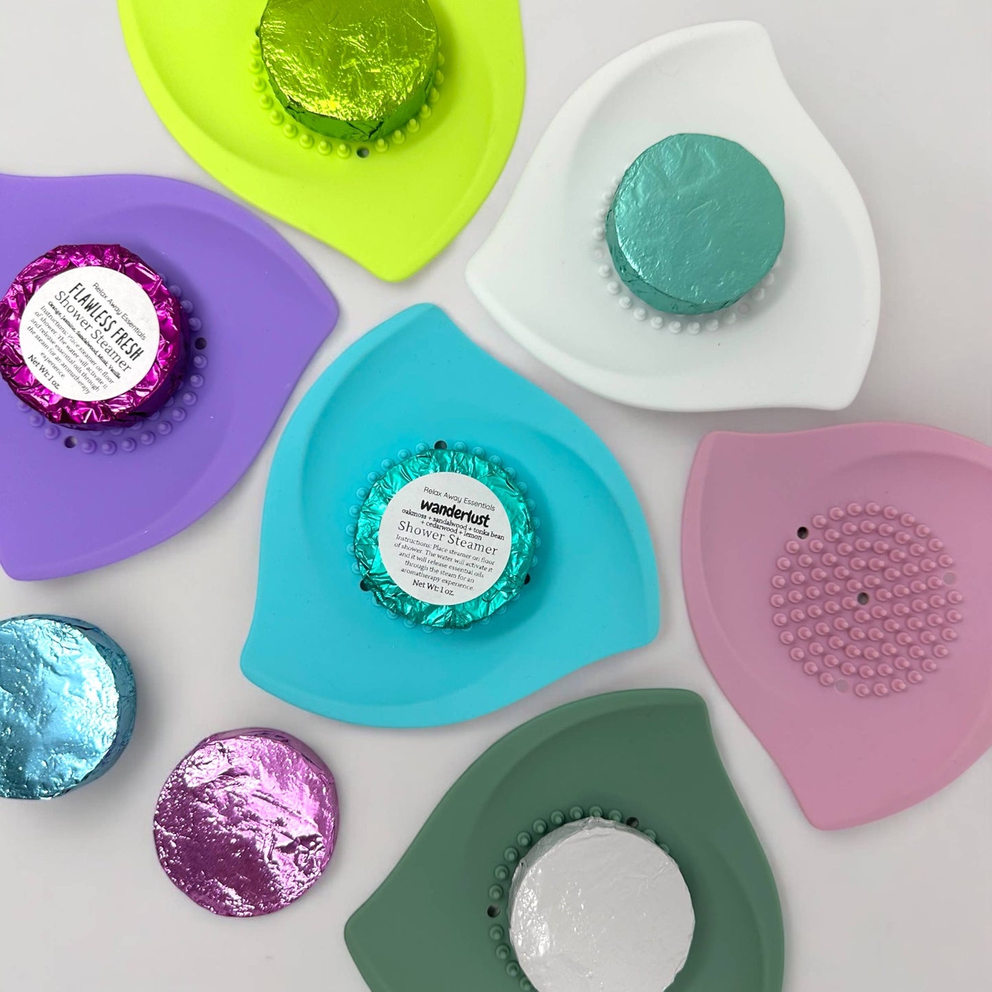 Shower Steamer Tray - Silicone Soap Tray