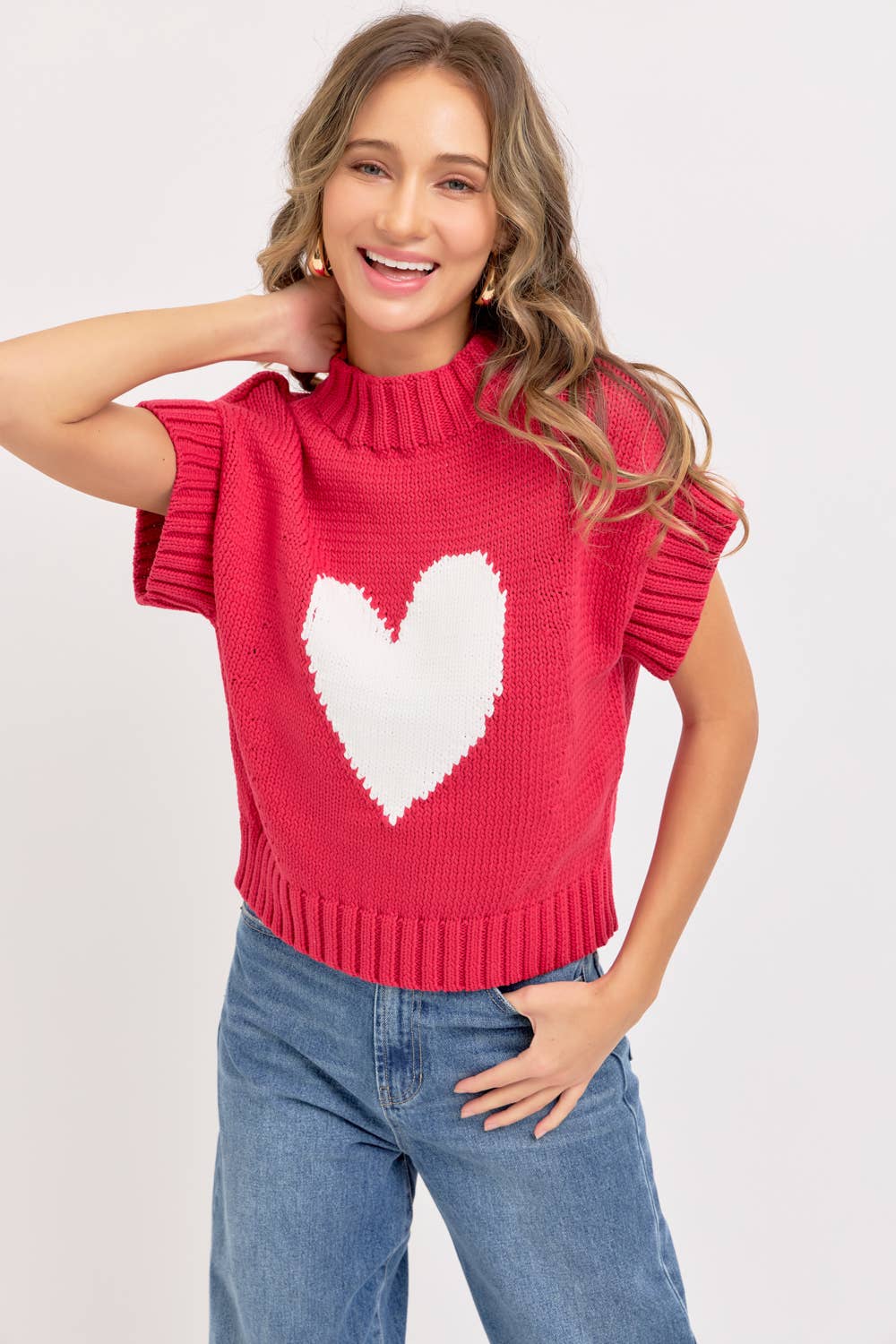 HEART SWEATER VALENTINE