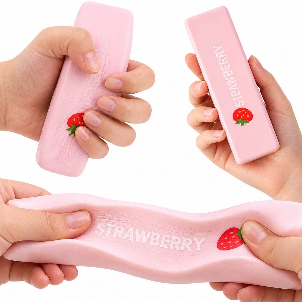 Stretchy Strawberry Bar Stress Relief Toy