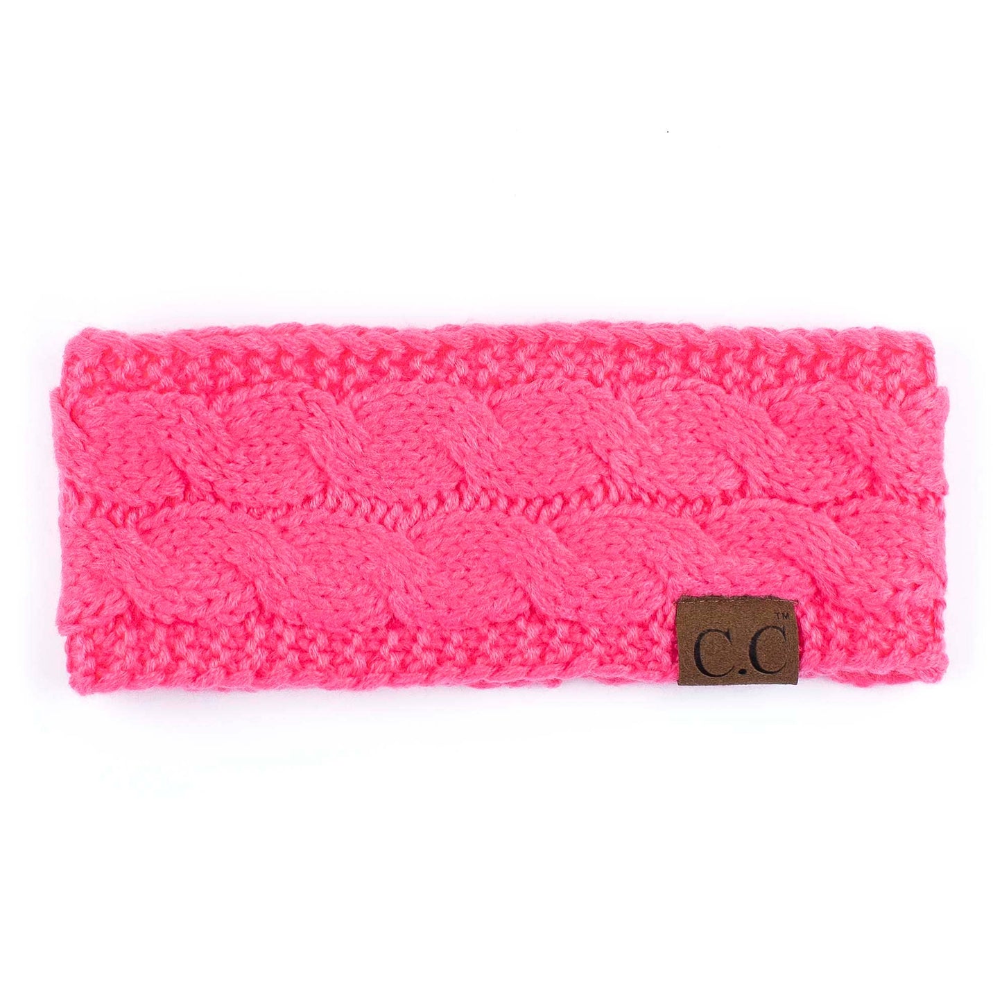 CC Cable Knit Lined Headwrap