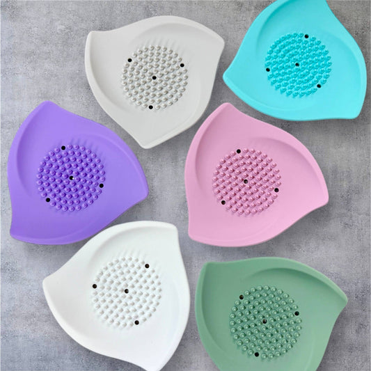 Shower Steamer Tray - Silicone Soap Tray