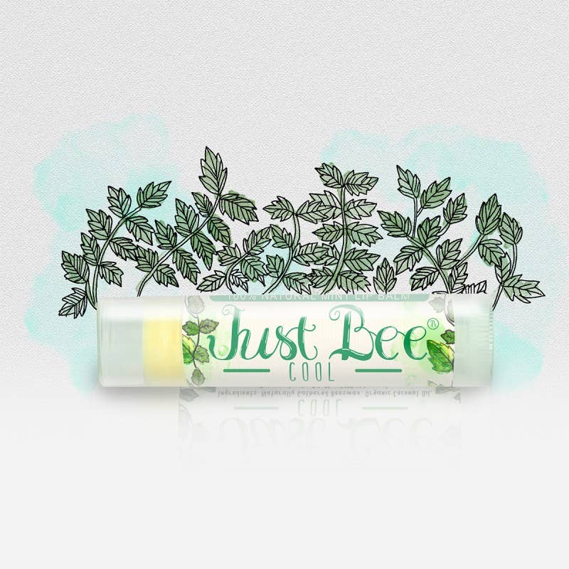 Just Bee Cool Lip Balm - Mint Refill