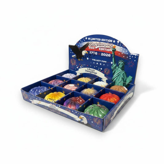 Limited Edition Liberty Dumplings –Americana Squishy 12ct