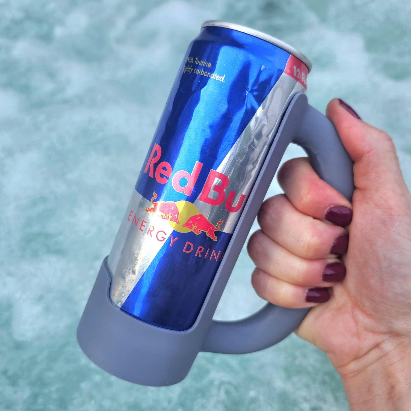 12 oz Slim Can Holder Handle Redbull, Alani Nu, White Claw