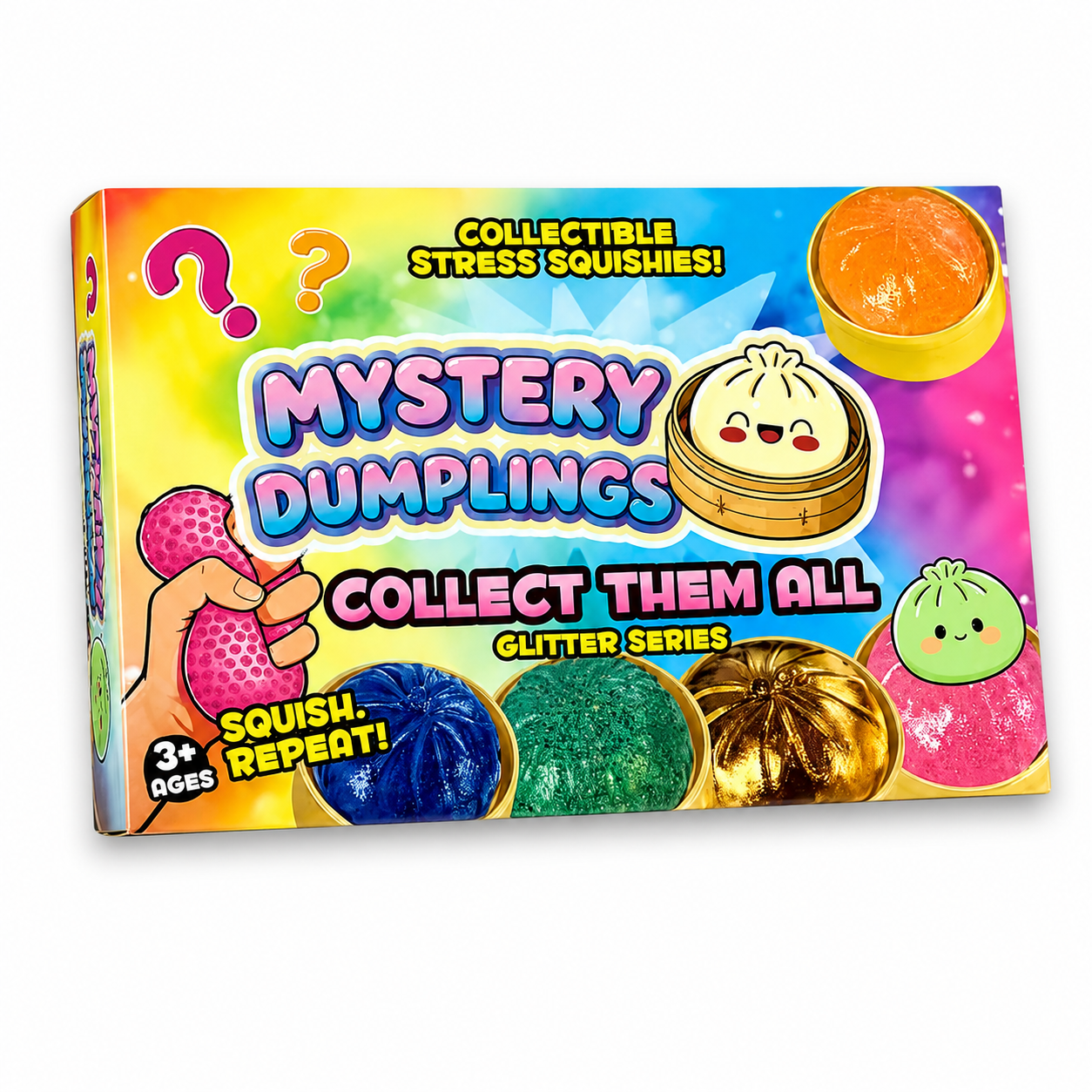 Mystery Dumplings – Glitter Series Squishy Toys