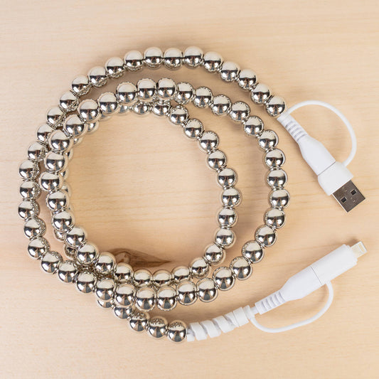 4-in-1 Beaded Charging Cable 