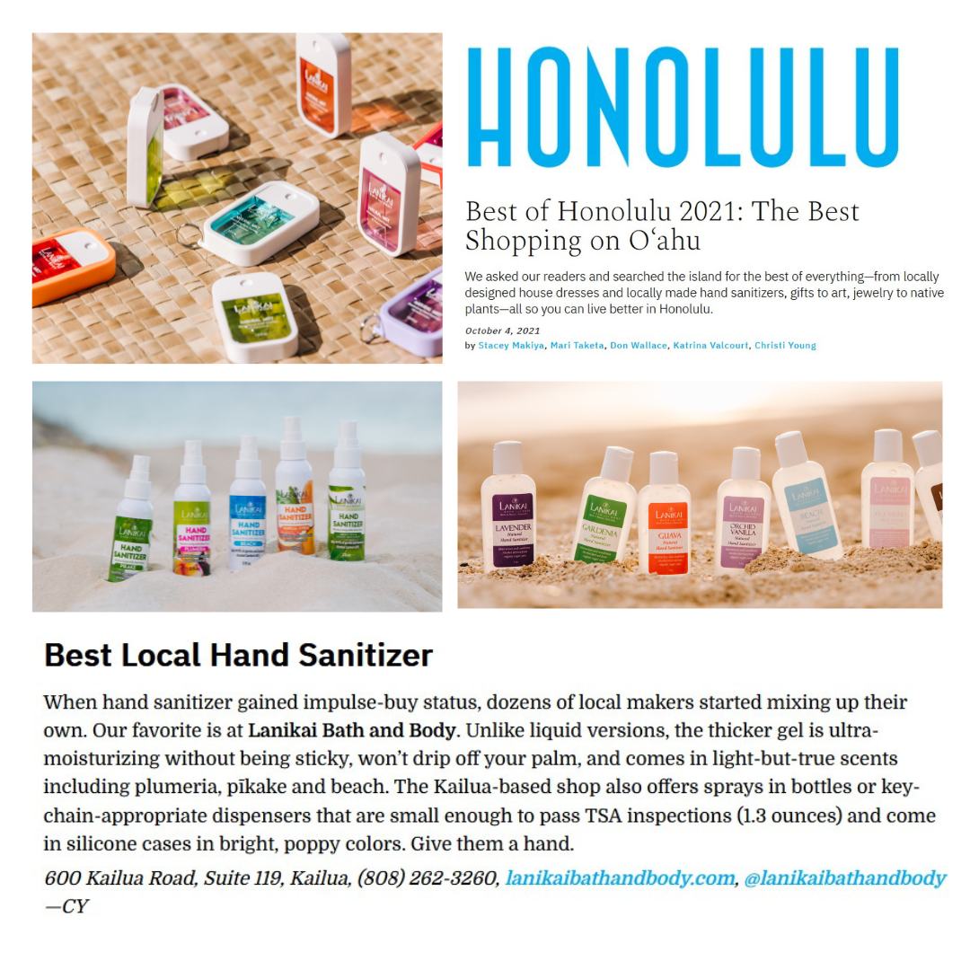 Natural Hand Sanitizer Mist - 2 oz Travel Size