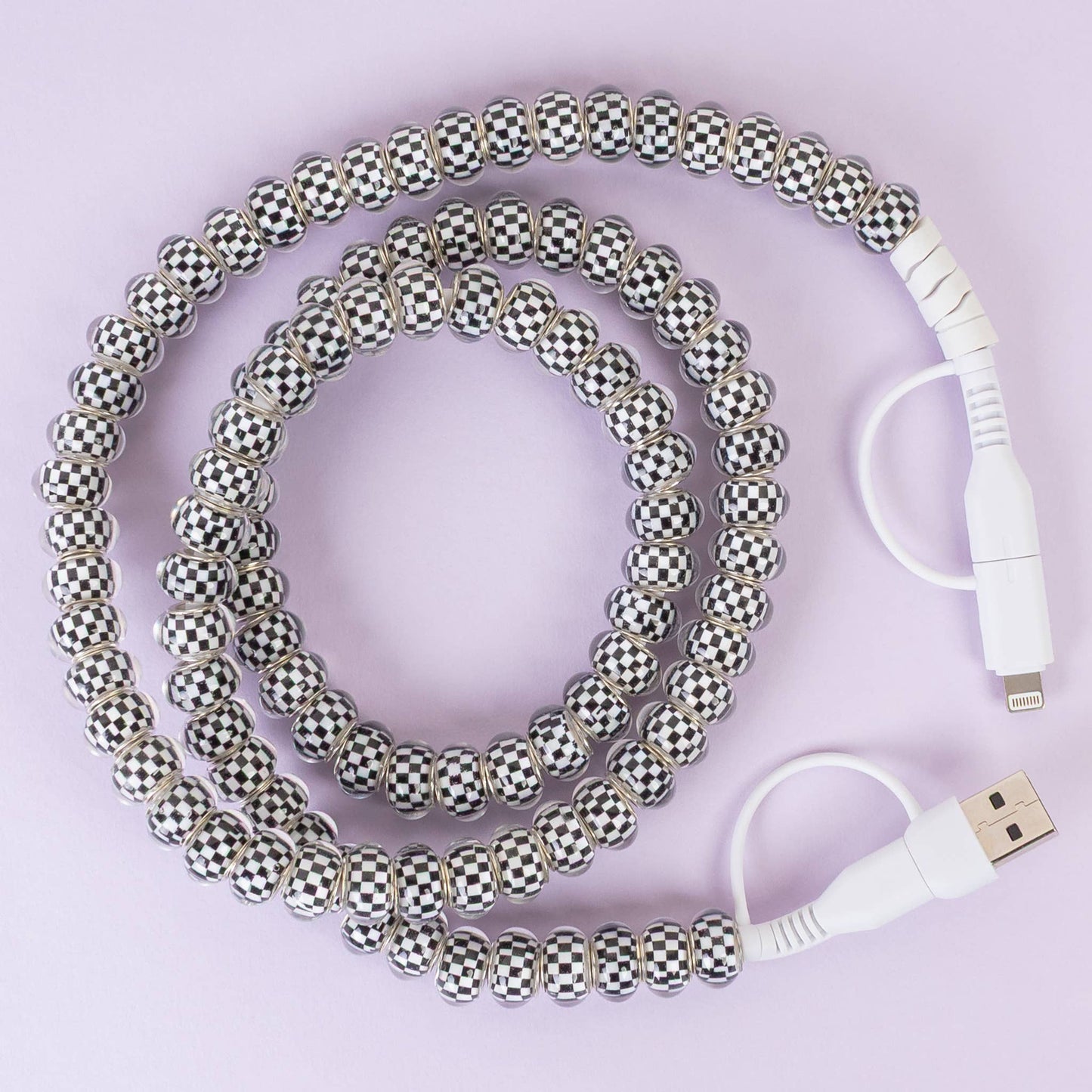 4-in-1 Beaded Charging Cable