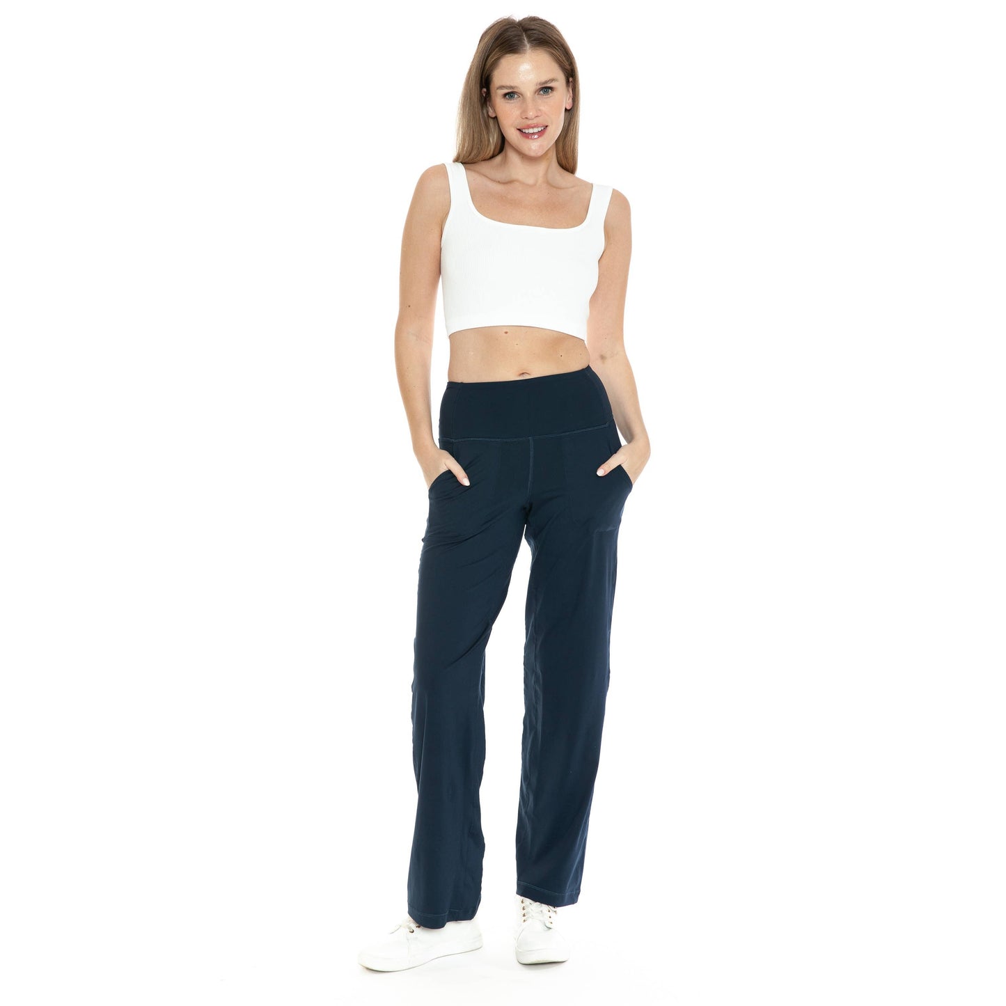 Wide Leg Activewear Pants