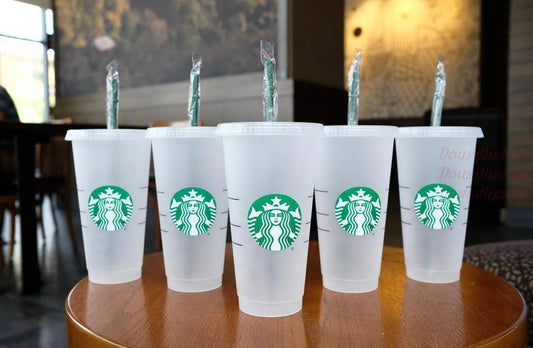 24oz Blank Starbucks Cold Cups