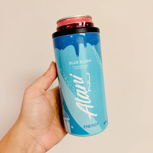 Slim Can Cooler, Blue Energy
