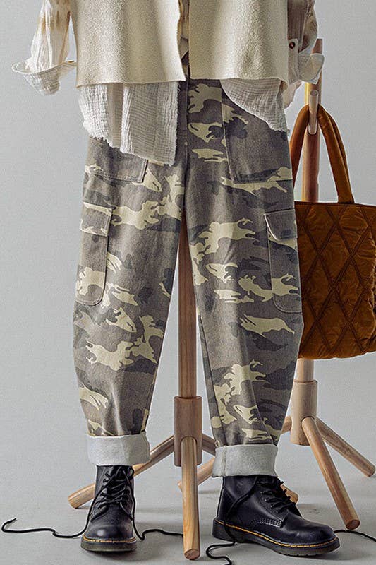 Army Camo Cargo Pants