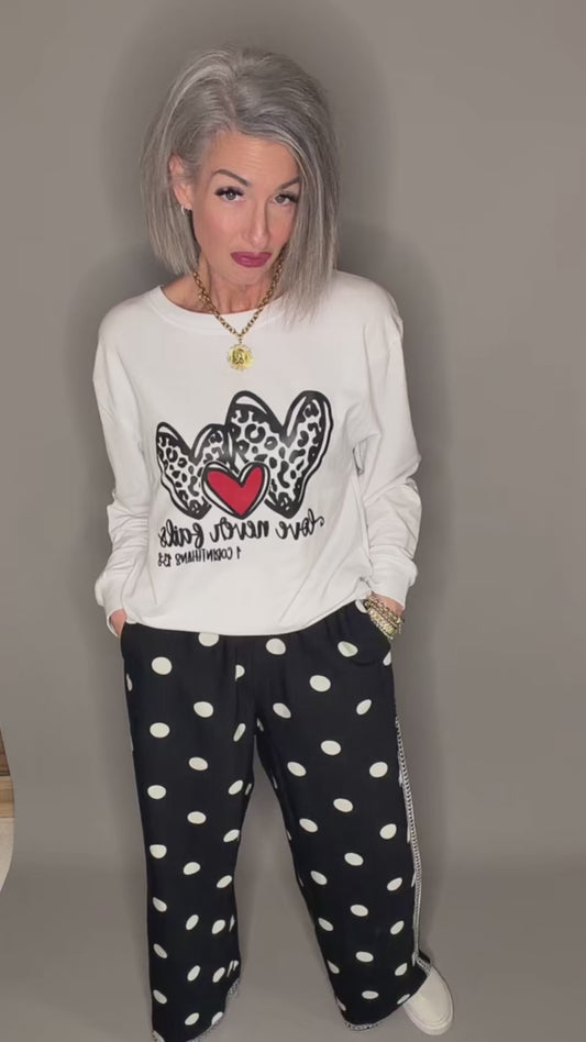 Womens Drawstring Boho Wide Leg Pants