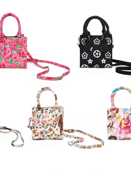 Printed Cute Girls Crossbody Bag