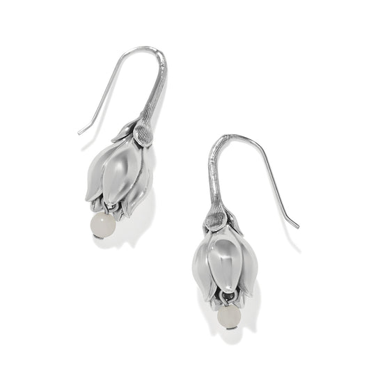 La Tulipe Petal French Wire Earrings