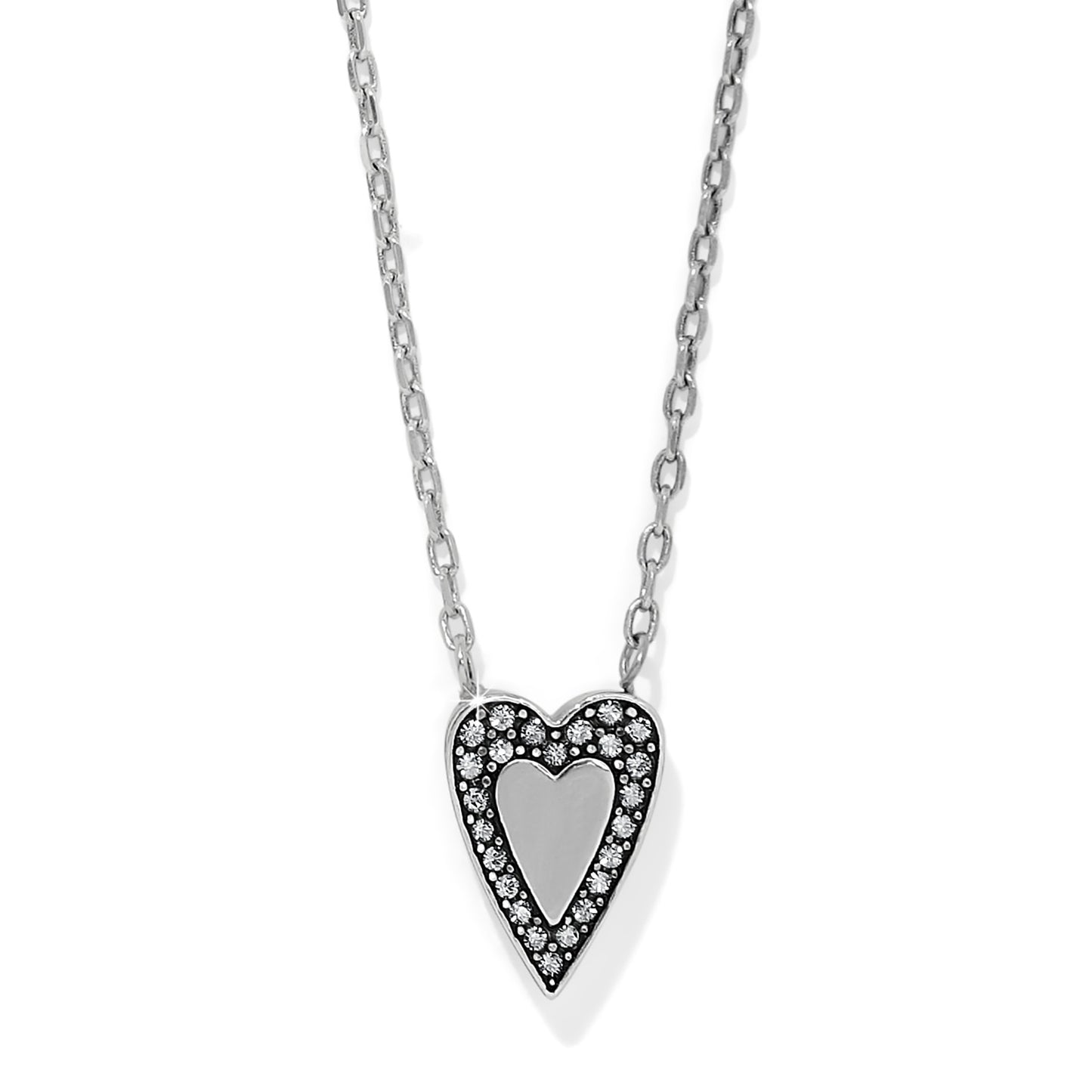 Love Messages B Bold Reversible Necklace